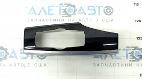 Front panel trim left BMW X3 F25 15-17 black gloss