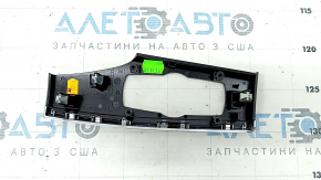 Front panel trim left BMW X3 F25 15-17 black gloss