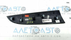 Front panel trim right BMW X3 F25 11-17 Anthracite
