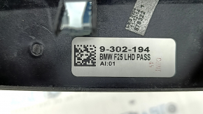 Front panel trim right BMW X3 F25 11-17 Anthracite