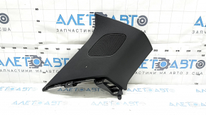 The rear pillar trim behind the left window of the Audi Q3 8U 15-18 is black, worn, the guide is broken