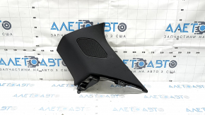 Right rear pillar trim behind the window, Audi Q3 8U 15-18, black, worn