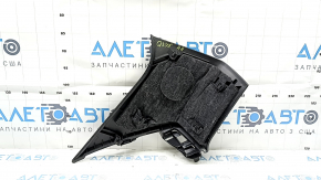 Right rear pillar trim behind the window, Audi Q3 8U 15-18, black, worn