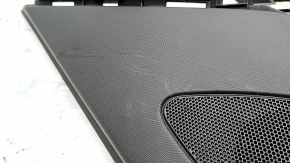 Right rear pillar trim behind the window, Audi Q3 8U 15-18, black, worn