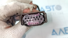 Right front bumper wiring connector for BMW X3 F25 15-17 restyling, for fog lights and parking sensors