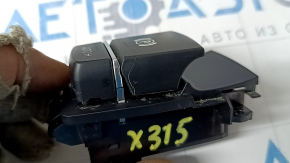 BMW X3 F25 11-17 parking button with auto hold, cracks in the button