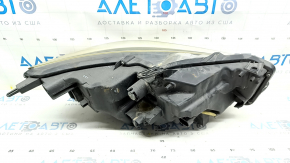 Left front headlight assembly for Infiniti Q50 18-20 without AFS with lower mount, LED, sand