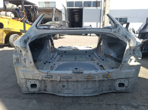 Infiniti Q50 14-20 rear panel on the body, white