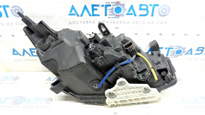 Left front headlight assembly for Infiniti Q50 18-20 without AFS with lower mount, LED, sand