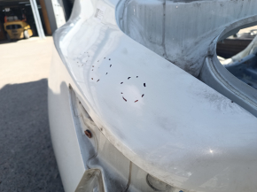 Quarter wing rear left Infiniti Q50 14-20 24 sawed off, white, pokes