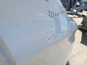 Quarter wing rear left Infiniti Q50 14-20 24 sawed off, white, pokes