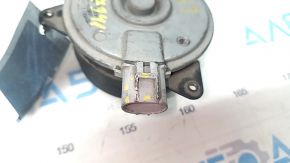 The left cooling fan motor on a Toyota Prius V 12-17 is broken.