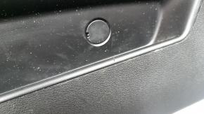 Lower trunk door trim BMW X1 F48 16-22 black, with plugs, scratches