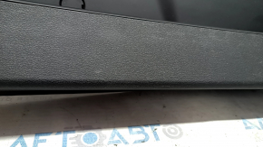 Lower trunk door trim BMW X1 F48 16-22 black, with plugs, scratches