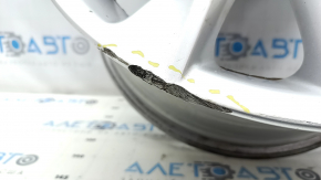 Wheel R18x8J BMW X3 F25 11-17 307 style, curb, for repair