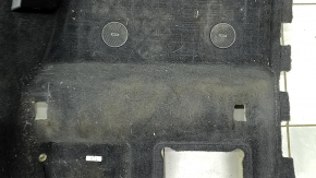 Front floor covering BMW X3 F25 11-17 black, needs cleaning, torn foam