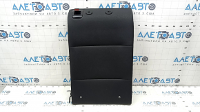 The back of the rear row of seats, row 2, right, BMW X3 F25 11-17, black leather, the fastening of the lock cover is broken, scratches on the cover
