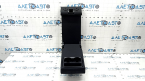 Rear seat backrest, 2nd row, center, BMW X3 F25 11-17, black leather, no trim