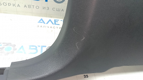 Lower left center pillar trim for Chevrolet Bolt 17-21, dark gray, minor scratches