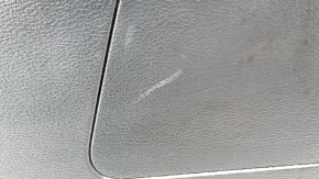 BMW X3 F25 11-17 black lower trunk lid trim for electric door, with plugs, scratches, broken mount