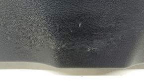 BMW X3 F25 11-17 black lower trunk lid trim for electric door, with plugs, scratches, broken mount