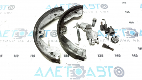 Left parking brake mechanism for Audi Q7 4L 10-15, complete