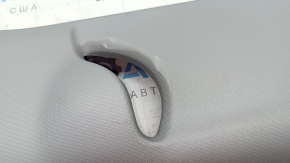 Chevrolet Bolt 17 center pillar trim, upper left belt, gray, worn