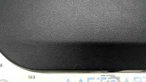 Front right door panel trim, complete BMW X3 F25 11-17, black leather, black armrest and code insert, Anthracite molding, scratches, broken handle