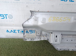 Rear panel Porsche Macan 15-18 2 parts, on the body, white