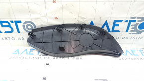 Left side dashboard trim for Chevrolet Bolt 17-18, dark gray, broken mount