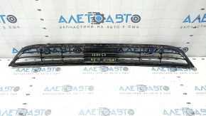 BMW X3 F25 15-17 front bumper lower grille without radar, structure, crack
