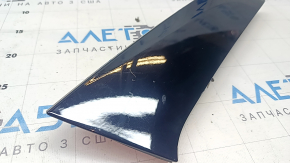Right trunk door molding along the glass for Chevrolet Bolt 17-21, black, glossy, scratches