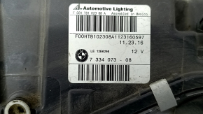 BMW X3 F25 15-17 halogen front left headlight, sand, scratches, cobwebs
