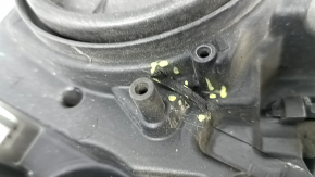 BMW X3 F25 15-17 halogen front right headlight, broken mount, spider web