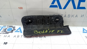 The front left mudguard for a Chevrolet Bolt 17 is worn.