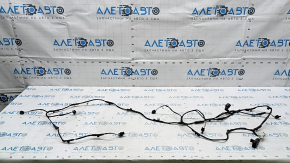 Audi Q3 8U 16-18 front bumper wiring for parking sensors, side lights, and temperature sensor
