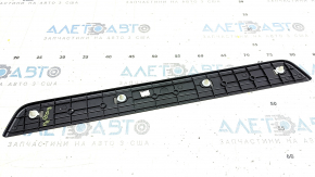 Front right outer door sill plate for Infiniti Q50 14-20, black, chrome, chrome bumps, scratches