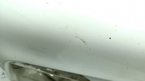 Infiniti Q50 18-20 front bumper without parking sensors, white, scratches