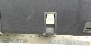 Infiniti Q50 14-20 rear shelf without spare wheel, black, without cover