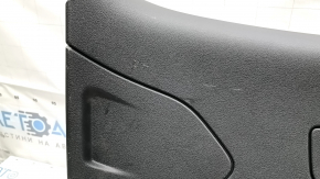 Lower tailgate trim for Audi Q3 8U 15-18, black, scratches