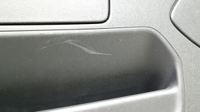 Lower tailgate trim for Audi Q3 8U 15-18, black, scratches