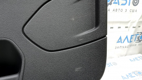 Lower tailgate trim for Audi Q3 8U 15-18, black, scratches