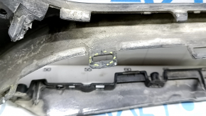 Front bumper, bare, one-piece, Audi Q3 16-17, crack in mount