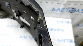 Front bumper, bare, one-piece, Audi Q3 16-17, crack in mount