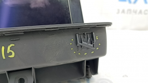 Monitor, display, navigation assembly for Audi Q3 8U 15-18 7" broken mount, stains on the screen