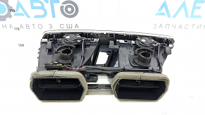 Audi Q3 8U 15-18 black central air vent for the front panel