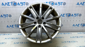 Wheel rim R18x7.0J VW Tiguan 09-16 curb, in need of repair