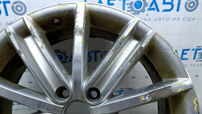 Wheel rim R18x7.0J VW Tiguan 09-16 curb, in need of repair