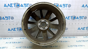 Wheel rim R18x7.0J VW Tiguan 09-16 curb, in need of repair