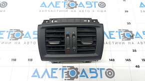 BMW X3 F25 11-17 center console air duct, black, butt